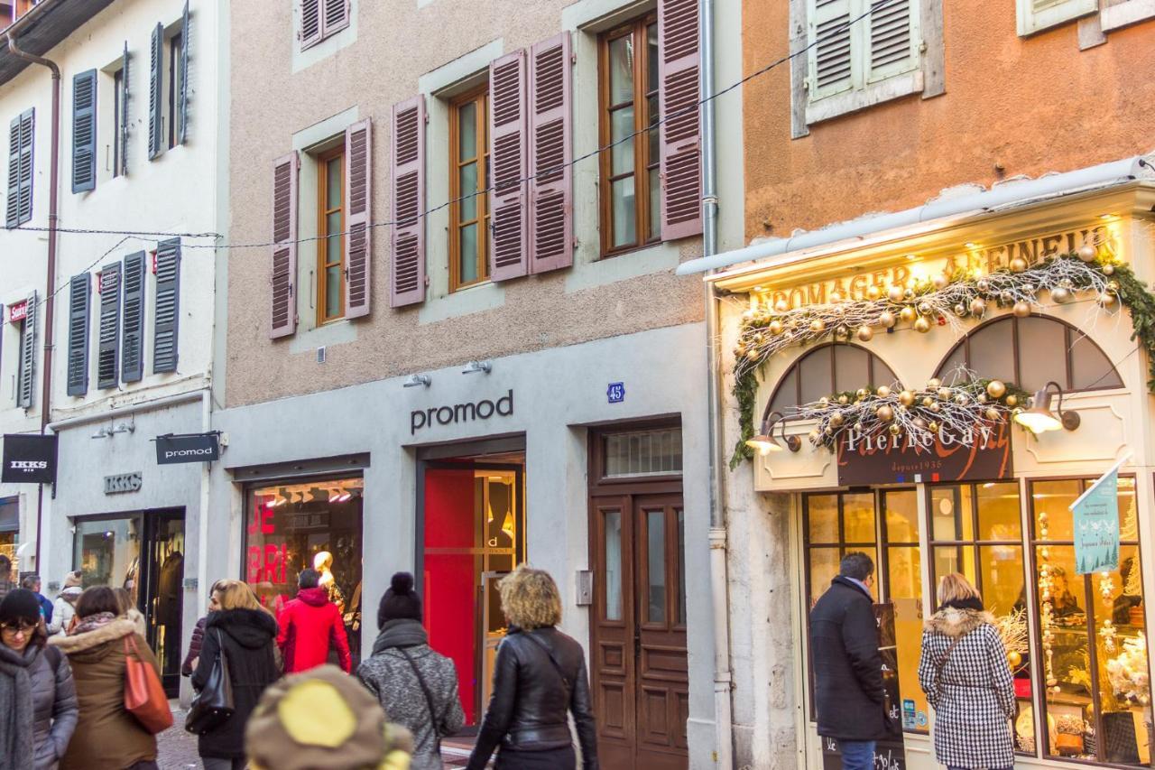 Appartement idéal en plein centre ville proche lac Annecy Exterior foto